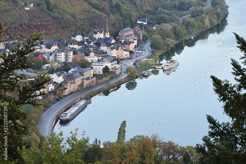 Dorf Alf an der Mosel, Rheinland-Pflalz