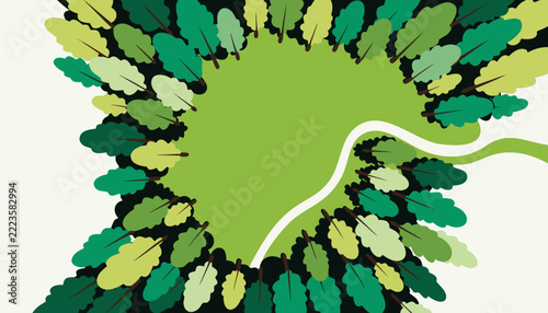 vector illustration of an abstract background