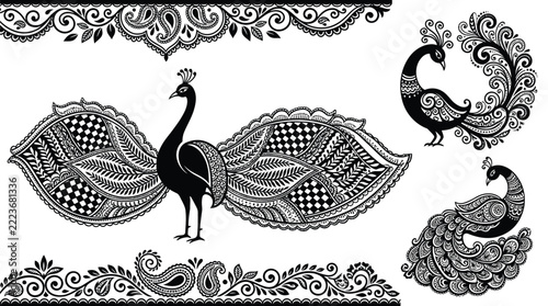 hand drawn vector illustration of an eagle