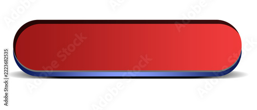 blank red button