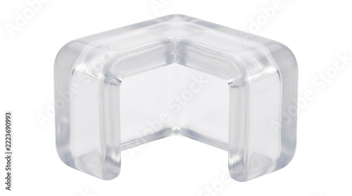 Transparent corner protector for child safety furniture edge guard