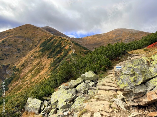 Tatry Zachodnie, jesień, Tatrzański Park Narodowy, Małopolska, Polska, Europa, 