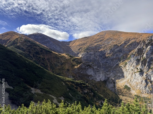 Tatry Zachodnie, jesień, Tatrzański Park Narodowy, Małopolska, Polska, Europa, 
