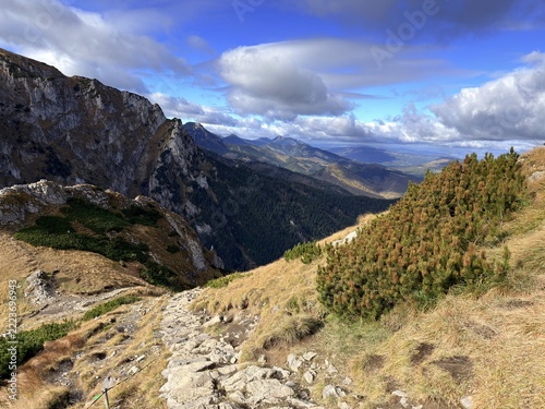 Tatry Zachodnie, jesień, Tatrzański Park Narodowy, Małopolska, Polska, Europa, 
