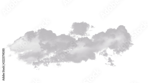  Dramatic natural fluffy white cloud isolated on transparent background