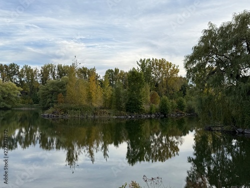 Autumn season in Quebec, Canada