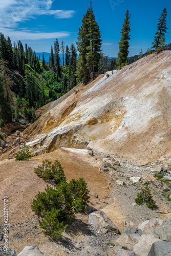 Sulphur Works in Lassen Volcanic National Park, CA