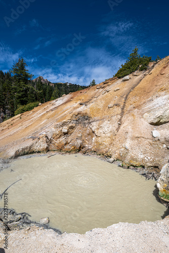 Sulphur Works in Lassen Volcanic National Park, CA