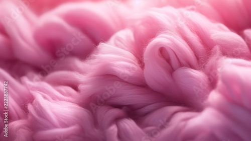 Soft Pink Cotton Candy Cloud Texture Background.