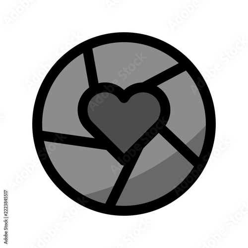 Camera icon design template