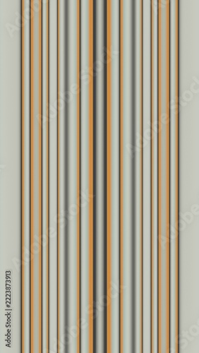 Abstract vertical stripe pattern combining warm amber orange, slate gray, and pale cream smooth gradients. Useful for graphic backdrops, UI design, and wallpapers.