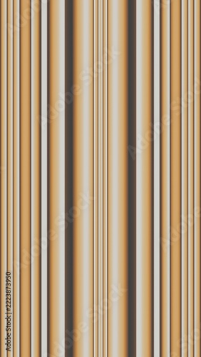 Elegant seamless background displaying vertical metallic-style stripes in warm bronze, caramel, and cream tones. Great for luxury branding and packaging.