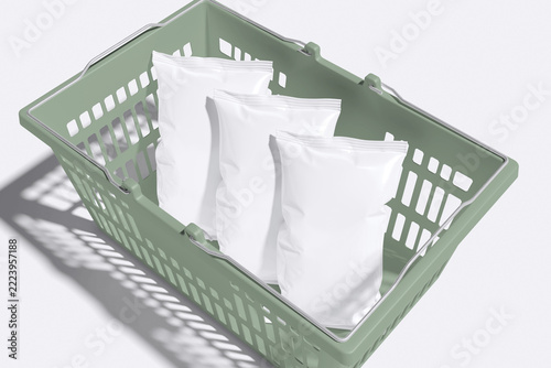 Realistic Chips Bag Blank