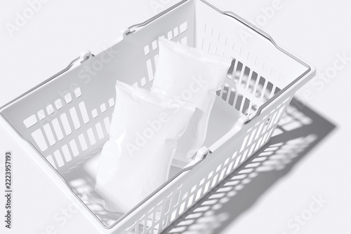 Realistic Chips Bag Blank