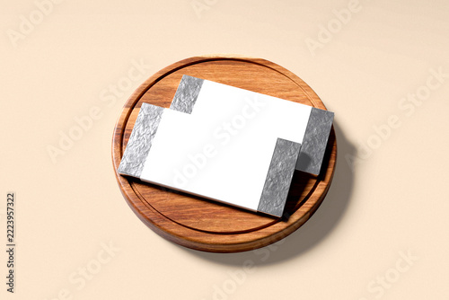 Chocolate Bar Packaging Blank