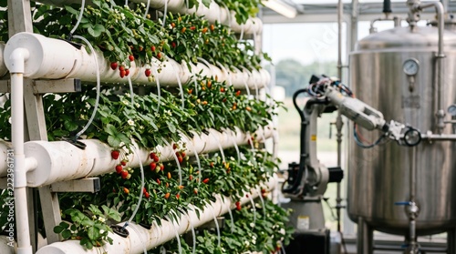 Hydroponic Strawberry Farm with Advanced Technology and Equipment