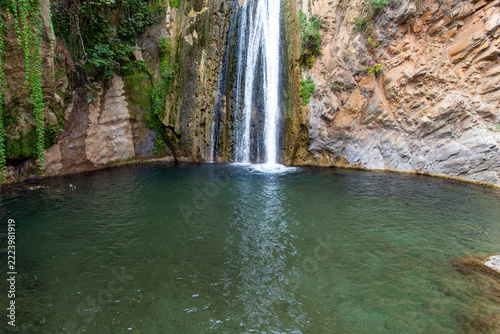 Kefrida cascade waterfall in Bejaia. Algeria