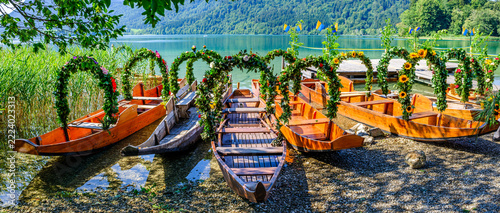 Fotografie famous lake schliersee - bavaria