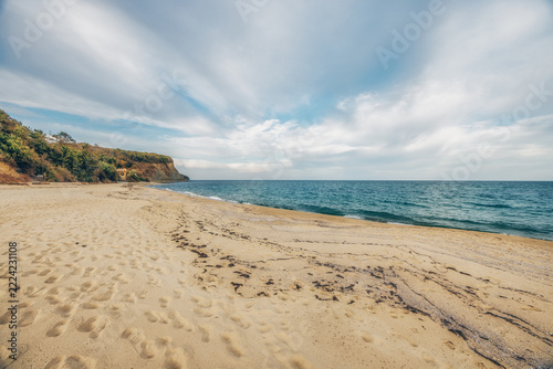 beach and sea
