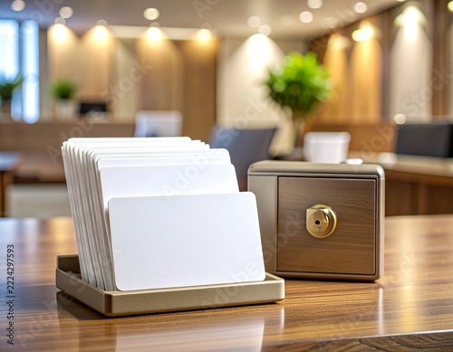 Hotel Key Card Inventory Storage for Front Desk Operations