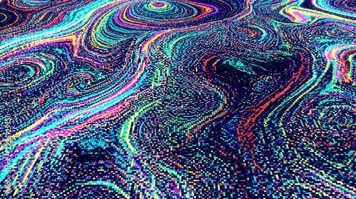 fundo, background, mozaico com todoas as cores existentes