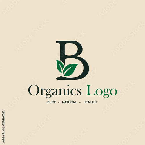 Organic Logo Design Template