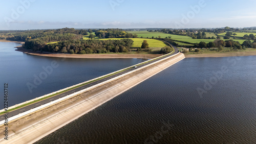 Road bridge over Blithfield Reservoir, Staffordshire, England