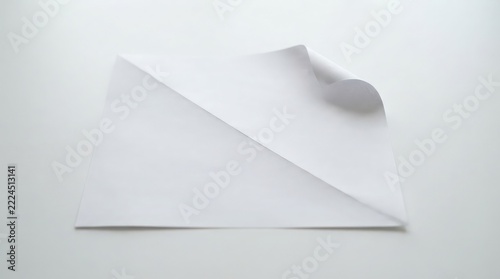 Torn paper texture with a ripped edge on a light gray background creating a distressed effect