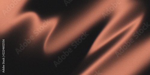 Peach Glowing Zigzag Wave Abstract Background