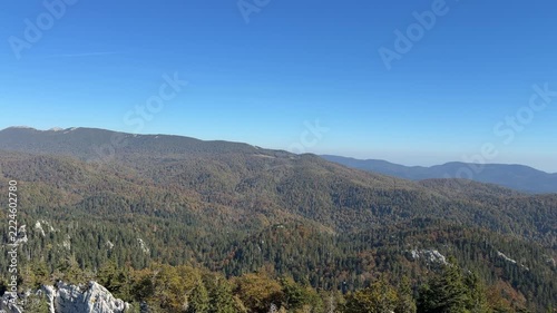 Bijele stijene, nature park in Croatia, landscape