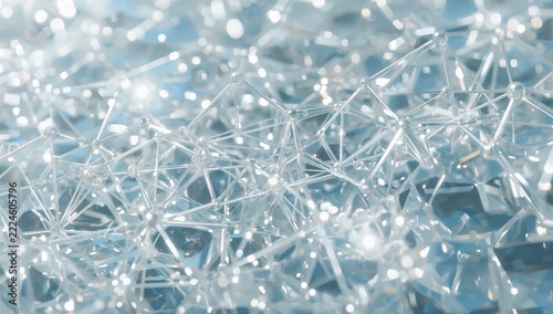 A close-up shot of a bunch of colorful glass beads