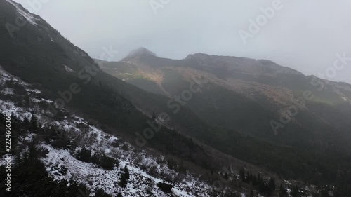 Polanda Kondratowa in early winter