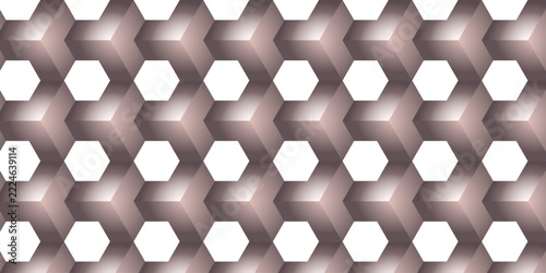 Modern 3d isometric cube structure vector wall texture with soft lighting effect.