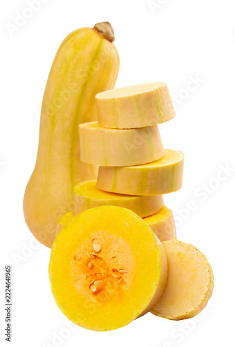 piece of juicy orange pumpkin, sliced ​​pumpkin on transparent , png. cooking, food,