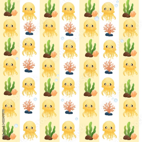 Jellyfish pattern