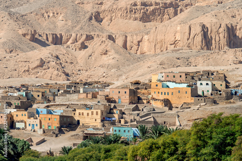 Historisches Dorf Qurnet Murrai (oder auch Al-Qurna), Ägypten