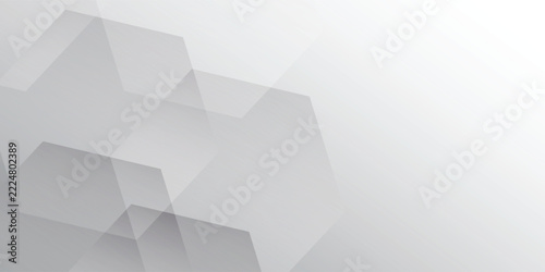 An abstract design consisting of stacked pentagons. A vector banner design featuring hexagonal shapes. Vector illustration.