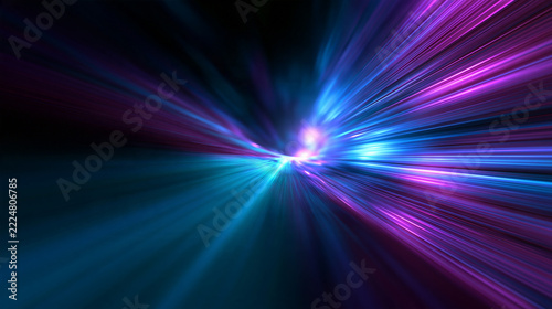 Futuristic High Speed Light Motion Abstract Technology Background