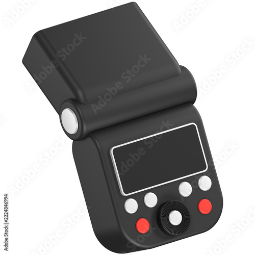 Camera Flash 3D Icon