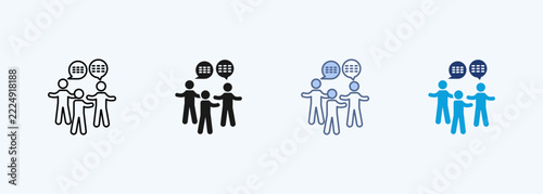 Discussion Multiple Style Icon Collection