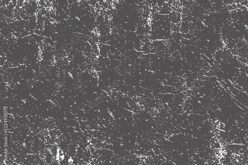 Abstract Grunge Distressed Charcoal Gray Texture Background With White Scratches, Speckles, Rough Concrete Effects and Subtle Sage Green Paint Splashes