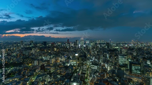東京風景・タイムラプス