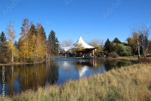 pavilion on the lake, William Hawrelak Park, Edmonton, Alberta