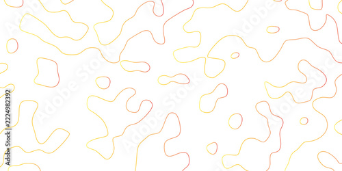 Abstract organic shapes create a colorful vector pattern on a white background