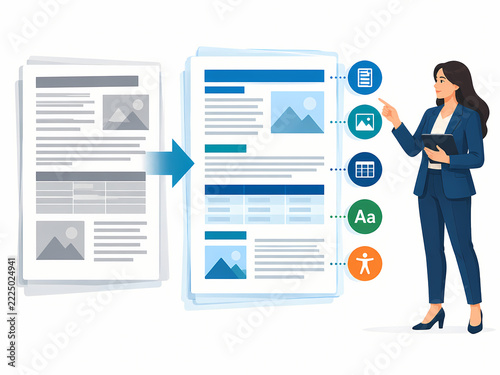 Accessible Digital Document Structure for Inclusive Content and Compliance