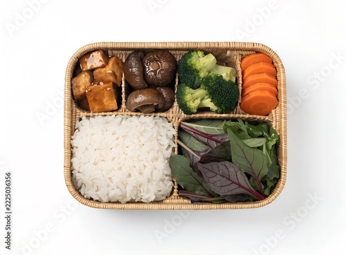 Taiwanese Buddhist Vegetarian Bento