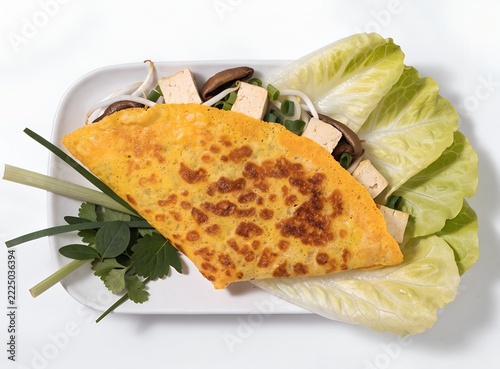 Vietnamese Mushroom Banh Xeo