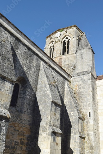 Église de Mouthiers-sur-Boëme, Charente, Nouvelle Aquitaine, France.