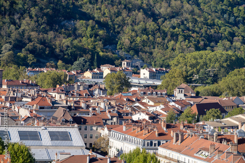 View of Grenoble from the Perret Tower, France, October 14, 2026.