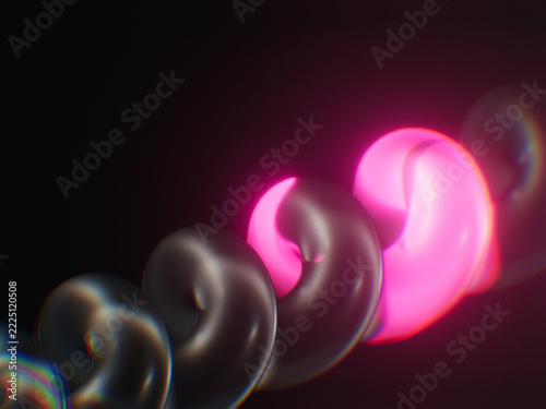 Obraz na plátně Abstract 3D Wallpaper